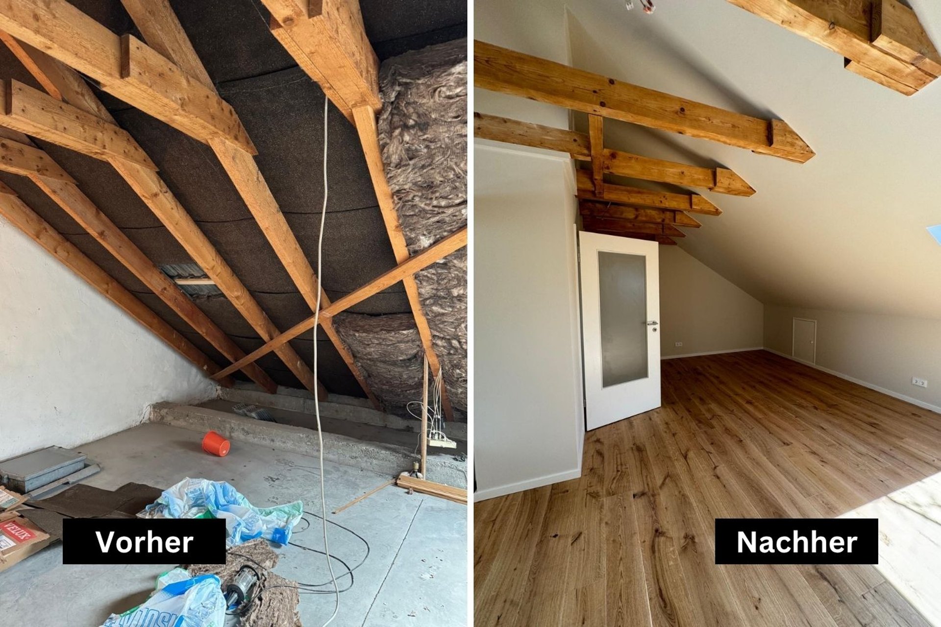 Nachher: Sanierung durch RM Bauwerk